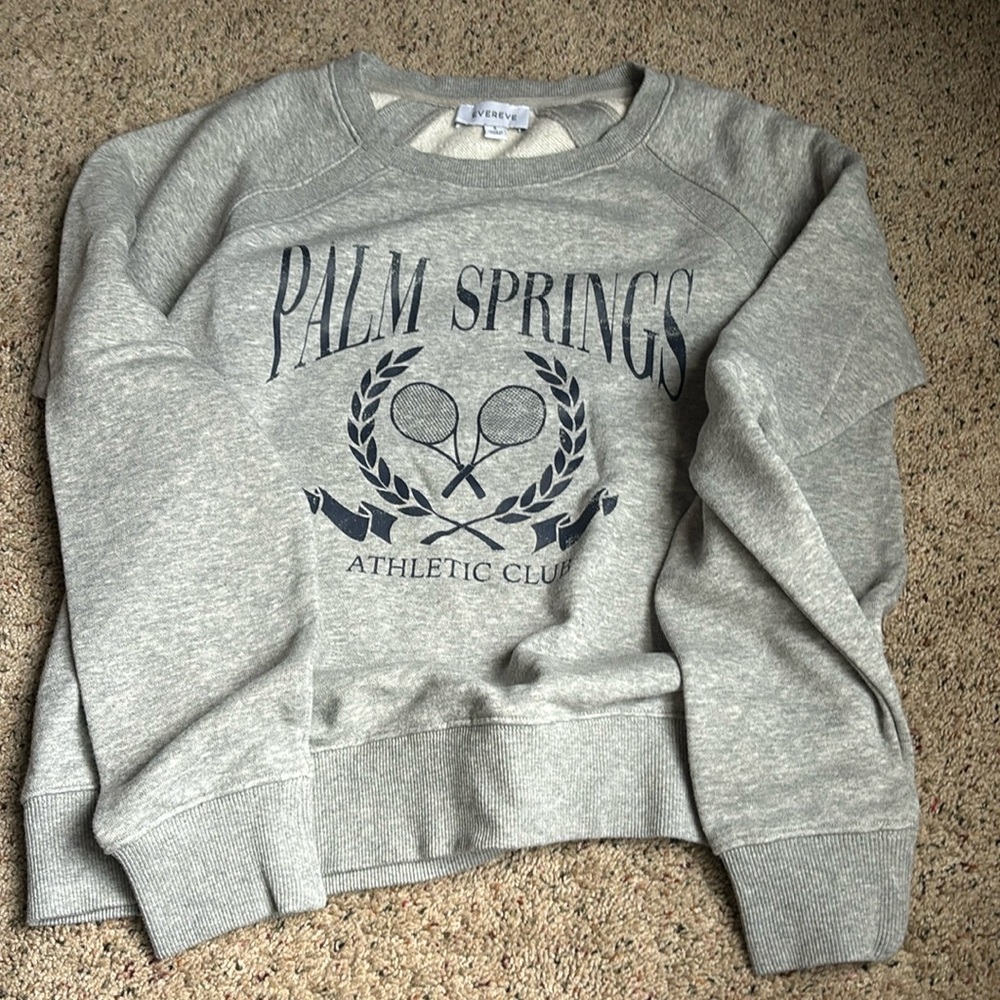 Cropped Palm Springs crewneck